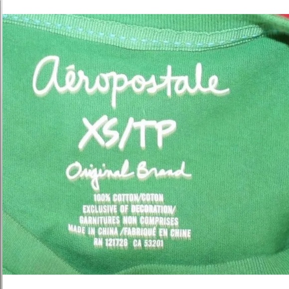 2/$20 Lot Of 2 Aeropostale XS Sequins Fuschia Skaters Skirt And Green T-Shirt - Picture 6 of 7